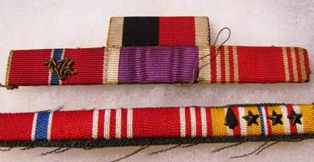 Army Purple Heart Gcm With German Ribbon On Back Medals