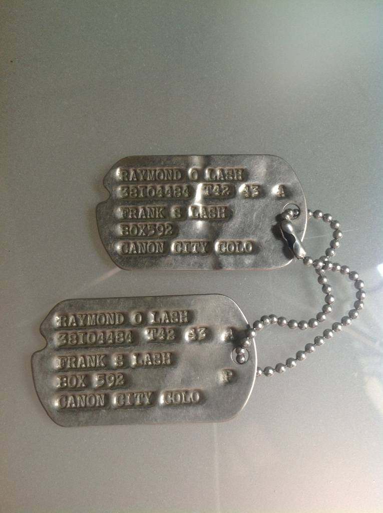 POST YOUR FAVORITE DOG TAG(S)! - IDENTITY ITEMS (DOG TAGS, BRACELETS ...