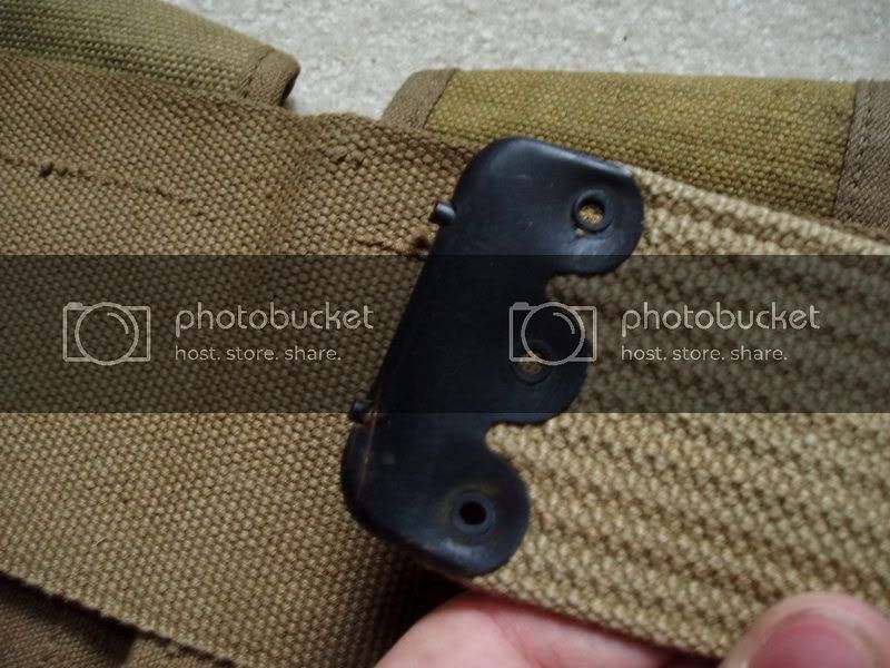 A pair of BAR belts.WW1 / WW2. - FIELD & PERSONAL GEAR SECTION