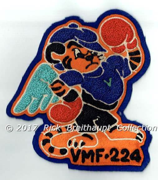 VMF 224 Fighting Wildcats WWII Era Disney Design WALIKA S USMC   VMF 224 1000b .73fb2ba3eec8dce945573ebe7e59e940 