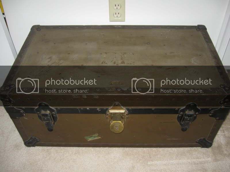 Military foot lockers footlockers - FIELD & PERSONAL GEAR SECTION - U.S.  Militaria Forum