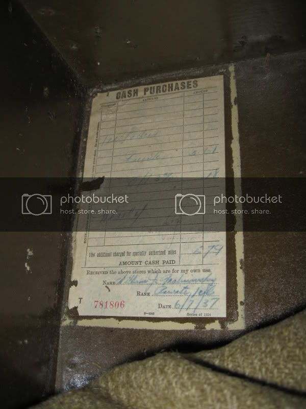 ANTIQUE WW2 MILITARY FOOT LOCKER Constructed In 1949 For The 242 Artillery  Division #2280