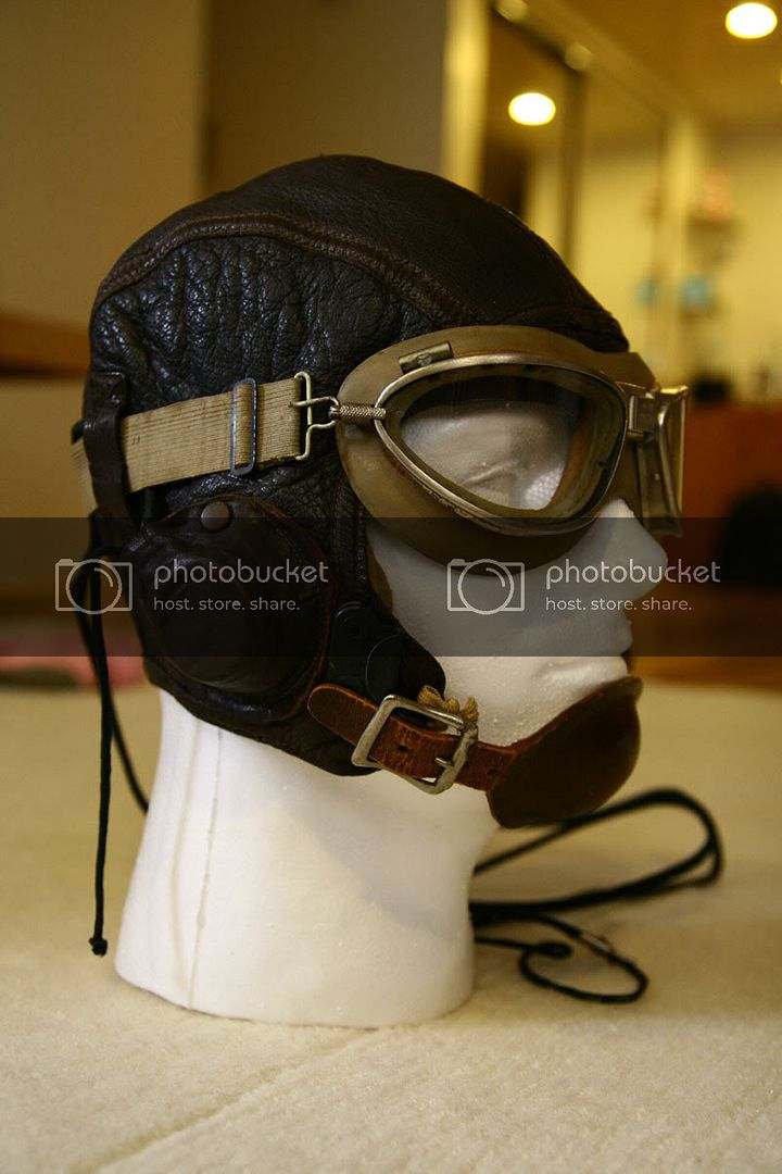 ww2 navy flight helmet