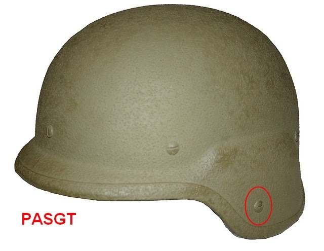 Difference between Lightweight Helmet (USMC) and PASGT helmets