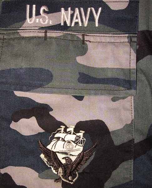 US Navy Experimental Blue/Gray Digital & Woodland Camo BDU's ...