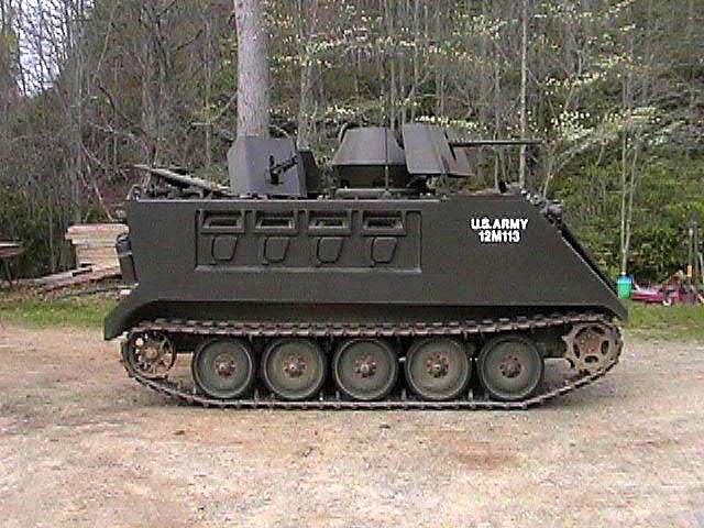 military 113 tank engine