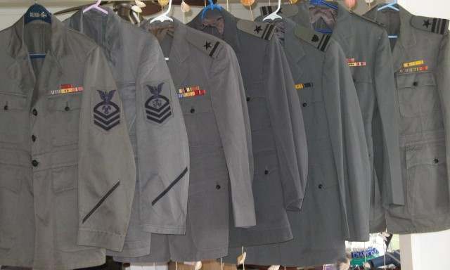 Study: USN WWII Gray Uniforms 1943-1949 - NAVAL & SEA SERVICE UNIFORMS ...