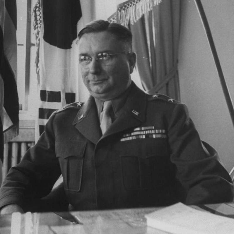 Portrait of a US Army Major General, Korean War era - INDIVIDUAL & UNIT ...