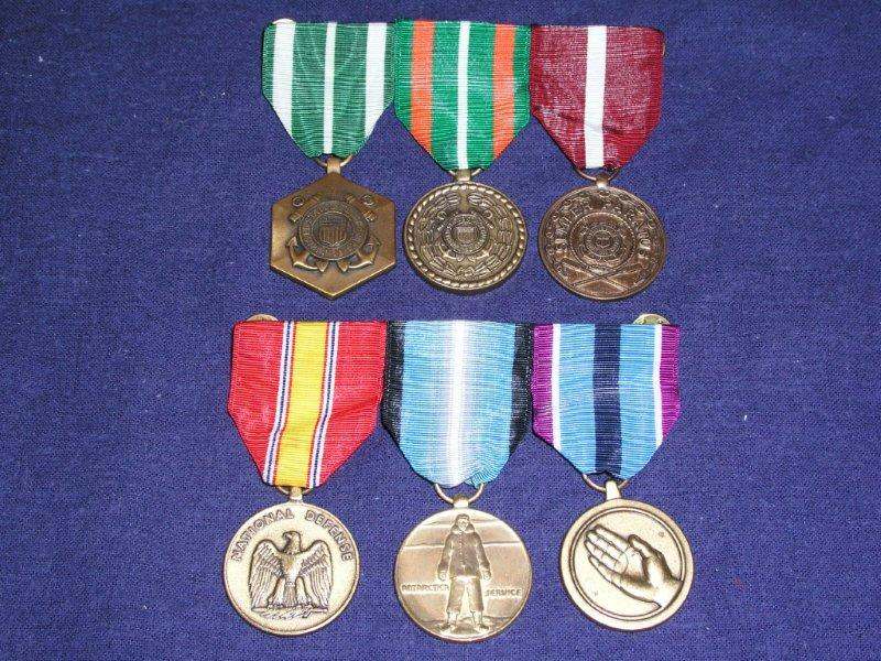 Coast Guard Medal Groupings in your Collection? - Page 2 - MEDALS ...