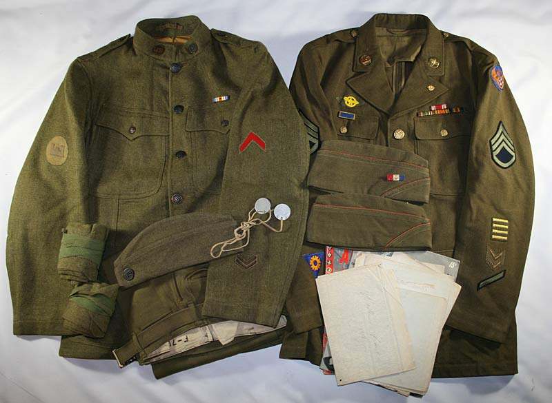 Lets See Some WWI-WWII Uniforms - UNIFORMS - U.S. Militaria Forum