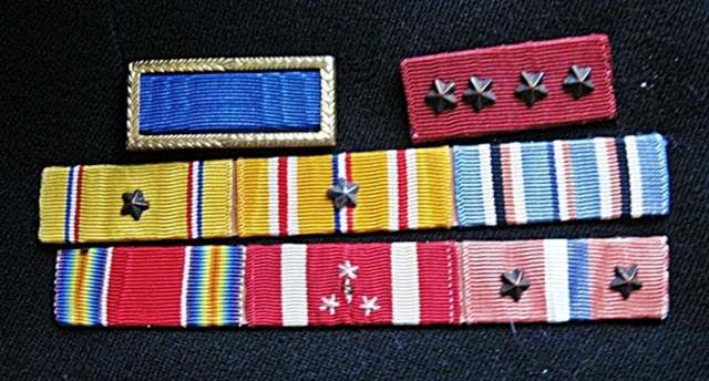 WWII Navy Officer - Navy Cross X3 - Silver Star - LOM w/ V - NCM w/ V ...