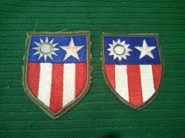 A start to a CBI patch guide! - ARMY AND USAAF - U.S. Militaria Forum