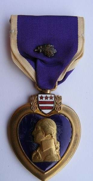 WW 2 Silver Star, Bronze Star, Purple Heart and British Military Medal ...