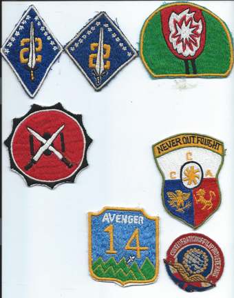 Philippine Commonwealth Division Patches - ARMY AND USAAF - U.S ...