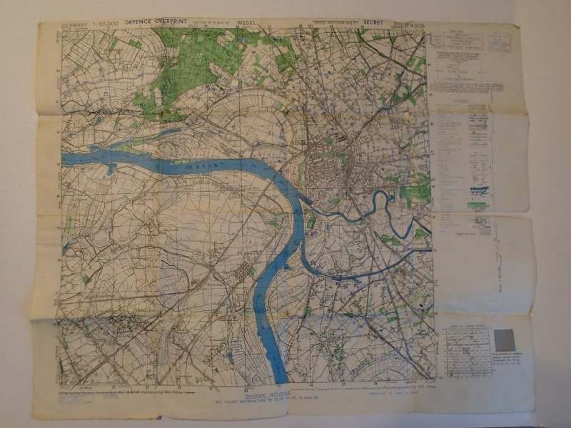 Important Operation Varsity Wesel Map (Defenses/Secret) - FIELD ...