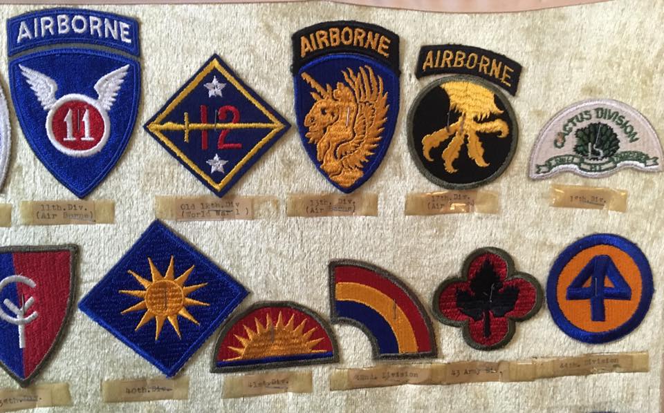 Framed Patch Display - Infantry Divisions - ARMY AND USAAF - U.S. Militaria  Forum