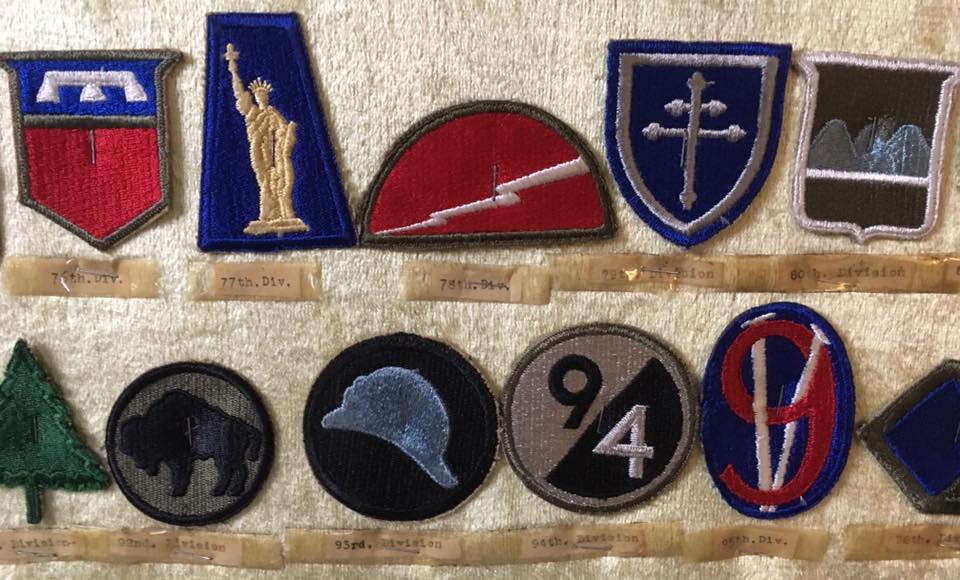 Framed Patch Display - Infantry Divisions - ARMY AND USAAF - U.S. Militaria  Forum