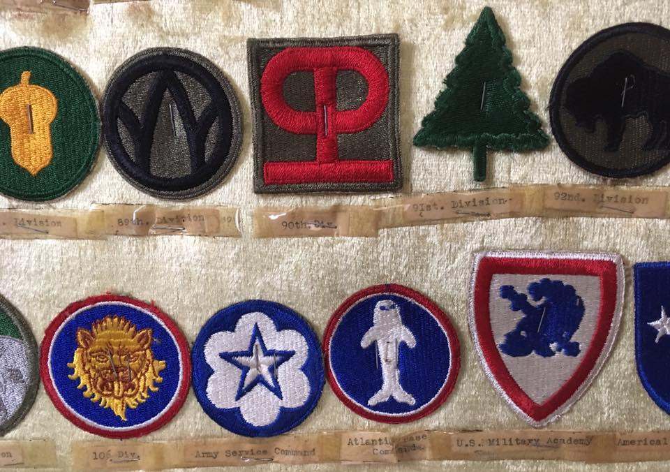 Framed Patch Display - Infantry Divisions - ARMY AND USAAF - U.S. Militaria  Forum