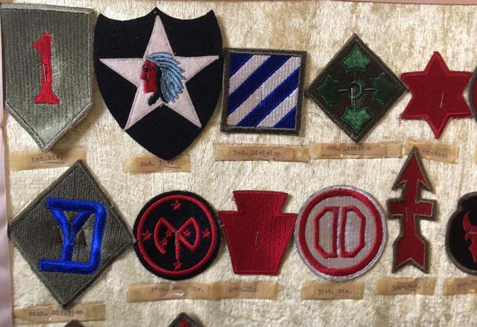 Framed Patch Display - Infantry Divisions - ARMY AND USAAF - U.S. Militaria  Forum