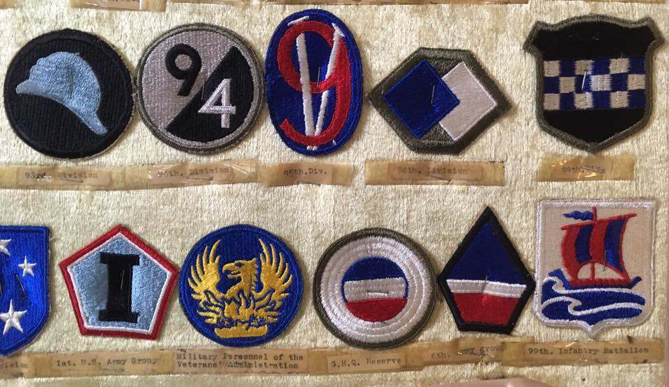 How to mount/display large numbers of patches - PRESERVATION - U.S.  Militaria Forum