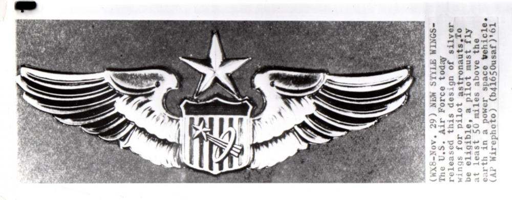 military astronaut wings