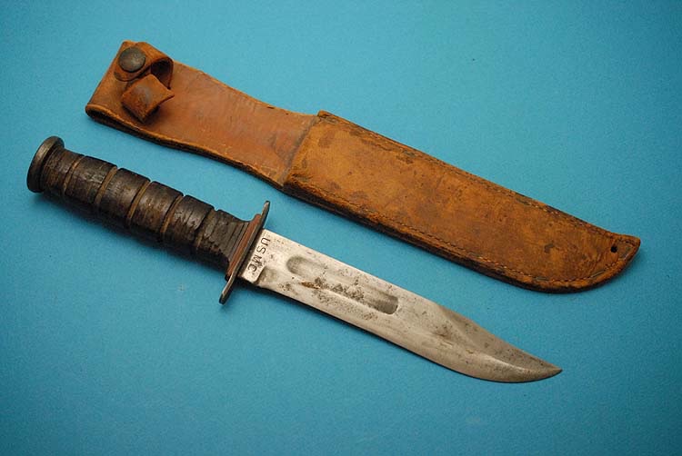 KA-BAR Red Spacer Variation/Oddity - EDGED WEAPONS - U.S. Militaria Forum