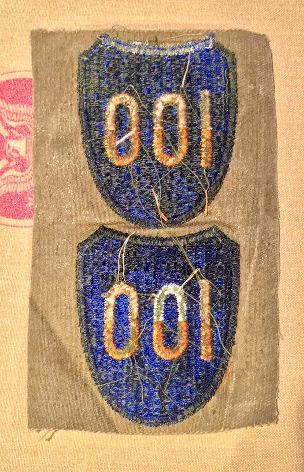 100th Infantry Division Patches - Uncut - ARMY AND USAAF - U.S ...