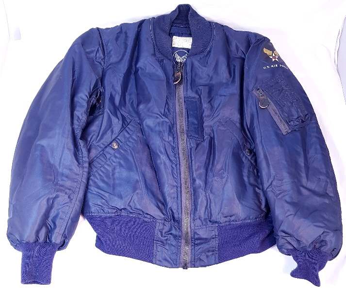 USAF Blue B15-C Modified Flight Jacket - FLIGHT CLOTHING - U.S.