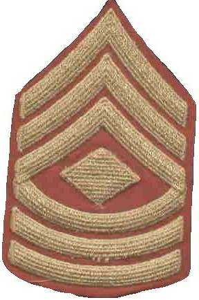 First Sergeant Chevrons - Army (including Usaac Aaf) - U.s. Militaria Forum