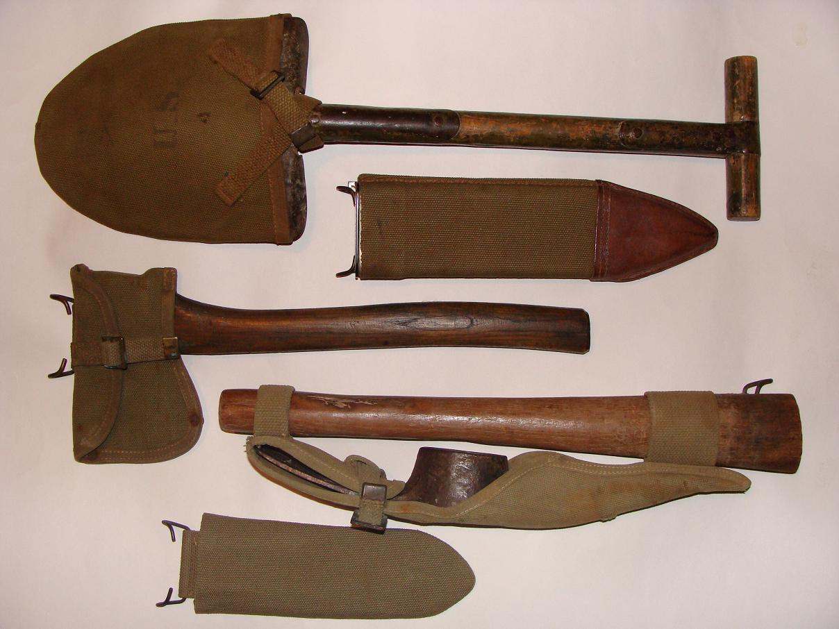 Early Pattern M1910 Pick Mattock and Cover - FIELD & PERSONAL GEAR ...