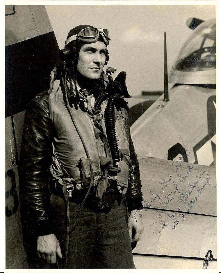 2 original 1944 signed fighter ace photos - EPHEMERA, PHOTOGRAPHS ...