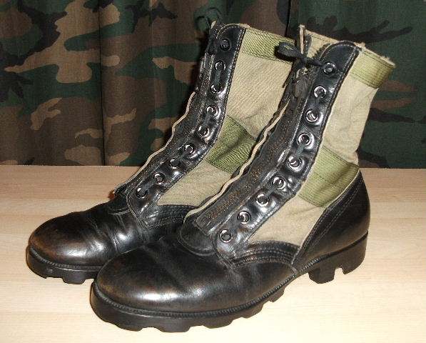 Combat boot hot sale zipper insert