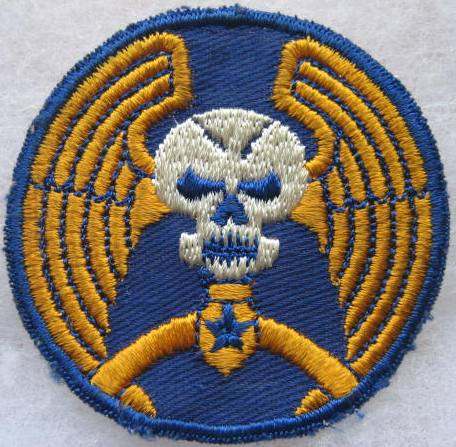 PATCH ECUSSON SCRATCH SKULL CASQUE WWII