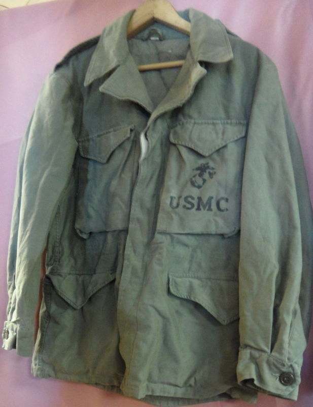 When did the USMC logo get stamped on the m43/m51 field jackets ...