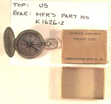 WWII Compass is pouch correct FIELD PERSONAL GEAR SECTION