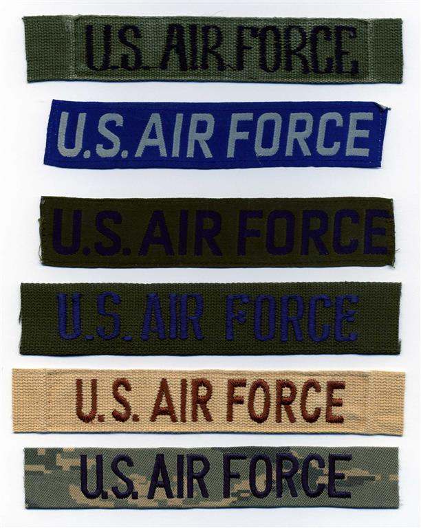 U.S. Air Force tapes for Work Uniform - UNIFORMS - U.S. Militaria Forum