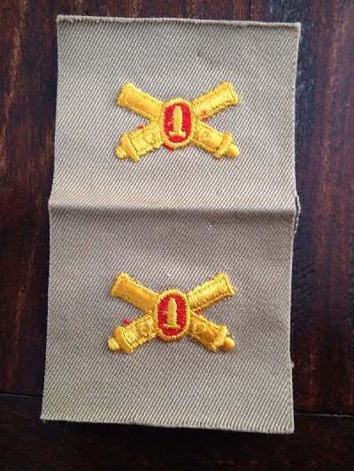 WW2 Officer Sew-on Rank and BOS insignia - ARMY (INCLUDING USAAC/AAF ...