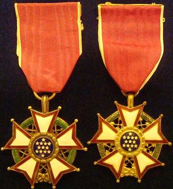 Early WWII Named & Numbered Legion of Merit - MEDALS & DECORATIONS - U ...