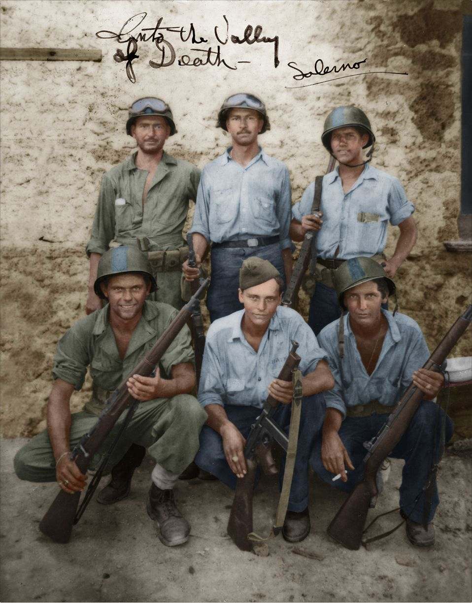 WWII Combat Sailors in COLOR - Beach Battalion - EPHEMERA, PHOTOGRAPHS ...