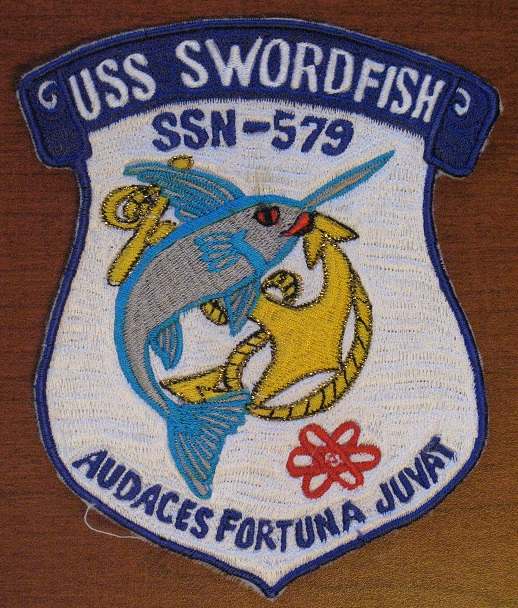 USS Swordfish Submarine SSN 579 Brass Plaque -  Canada