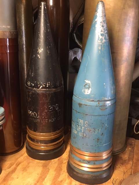 120mm practice round, AP-T - FIREARMS - U.S. Militaria Forum