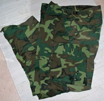 ERDL POPLIN JUNGLE TROUSERS - CAMOUFLAGE UNIFORMS - U.S. Militaria Forum