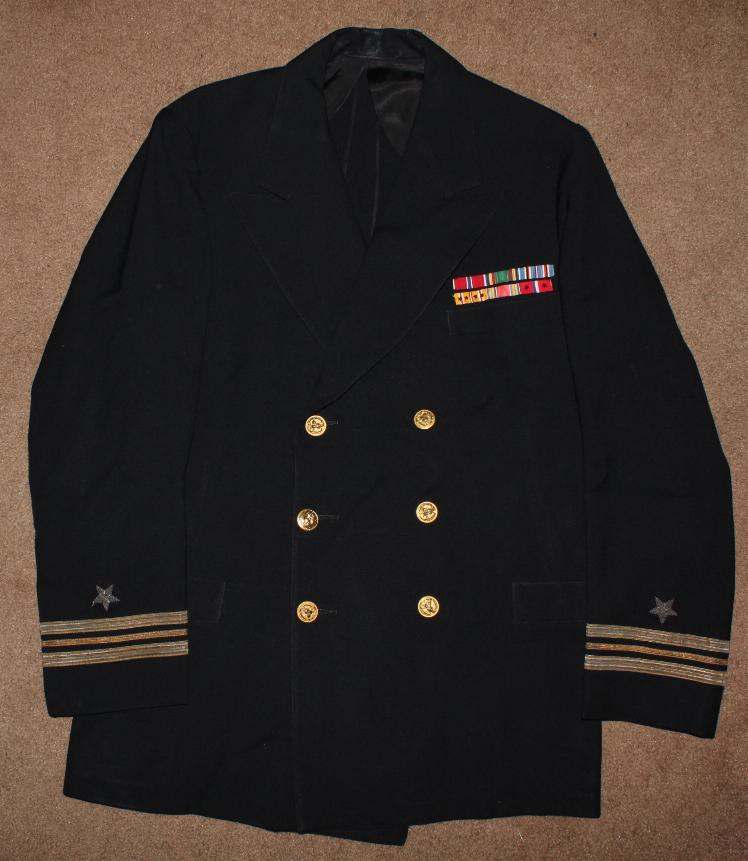 WWII PT Boat Commander's Uniform - NAVAL & SEA SERVICE UNIFORMS - U.S ...