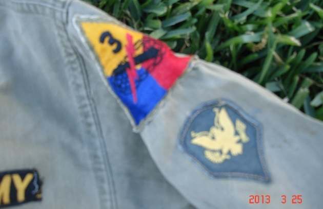 3rd armored division HBT Jacket - UNIFORMS - U.S. Militaria Forum