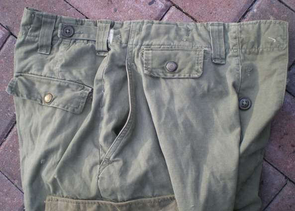 Rigger modified paratrooper pants - UNIFORMS - U.S. Militaria Forum