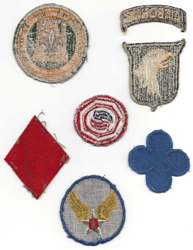 Patch ID Help and Opinions on a few more - ARMY AND USAAF - U.S ...