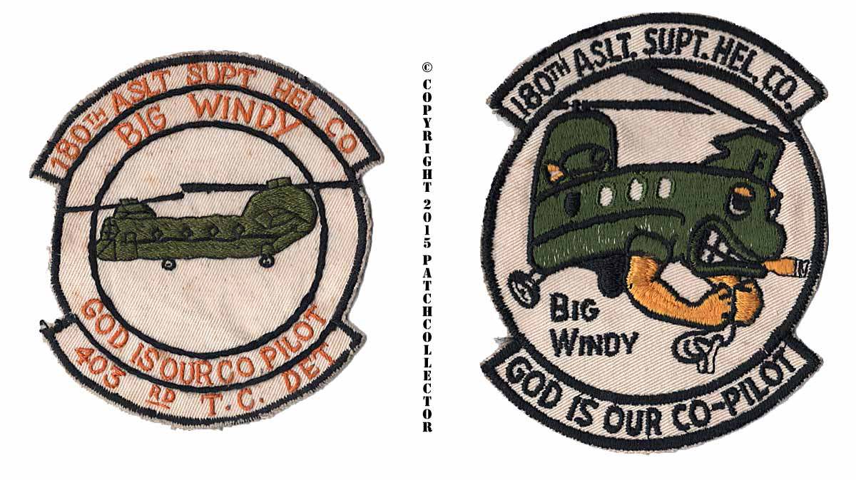 180th Assault Support Helicopter Company Big Windy / RARE Hoodie
