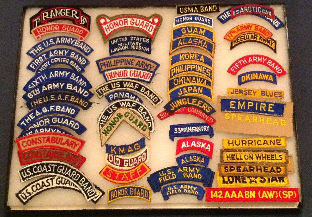 Are any of these tabs WW2? - ARMY AND USAAF - U.S. Militaria Forum