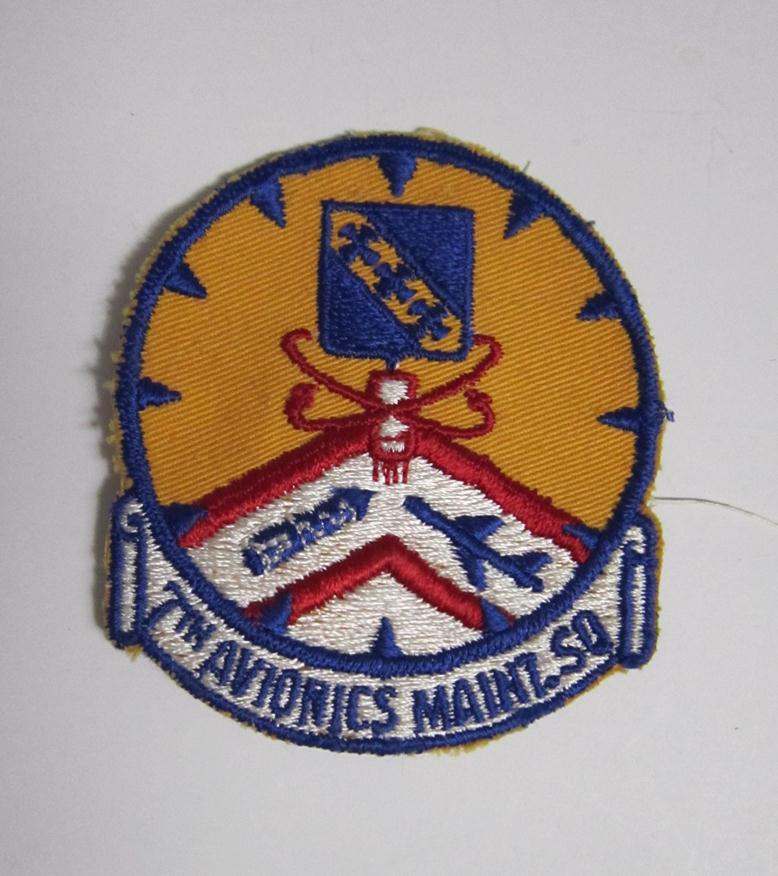 7th Avionics Maint. Sq. Patch - AIR FORCE (USAAF IS WITH ARMY) - U.S ...