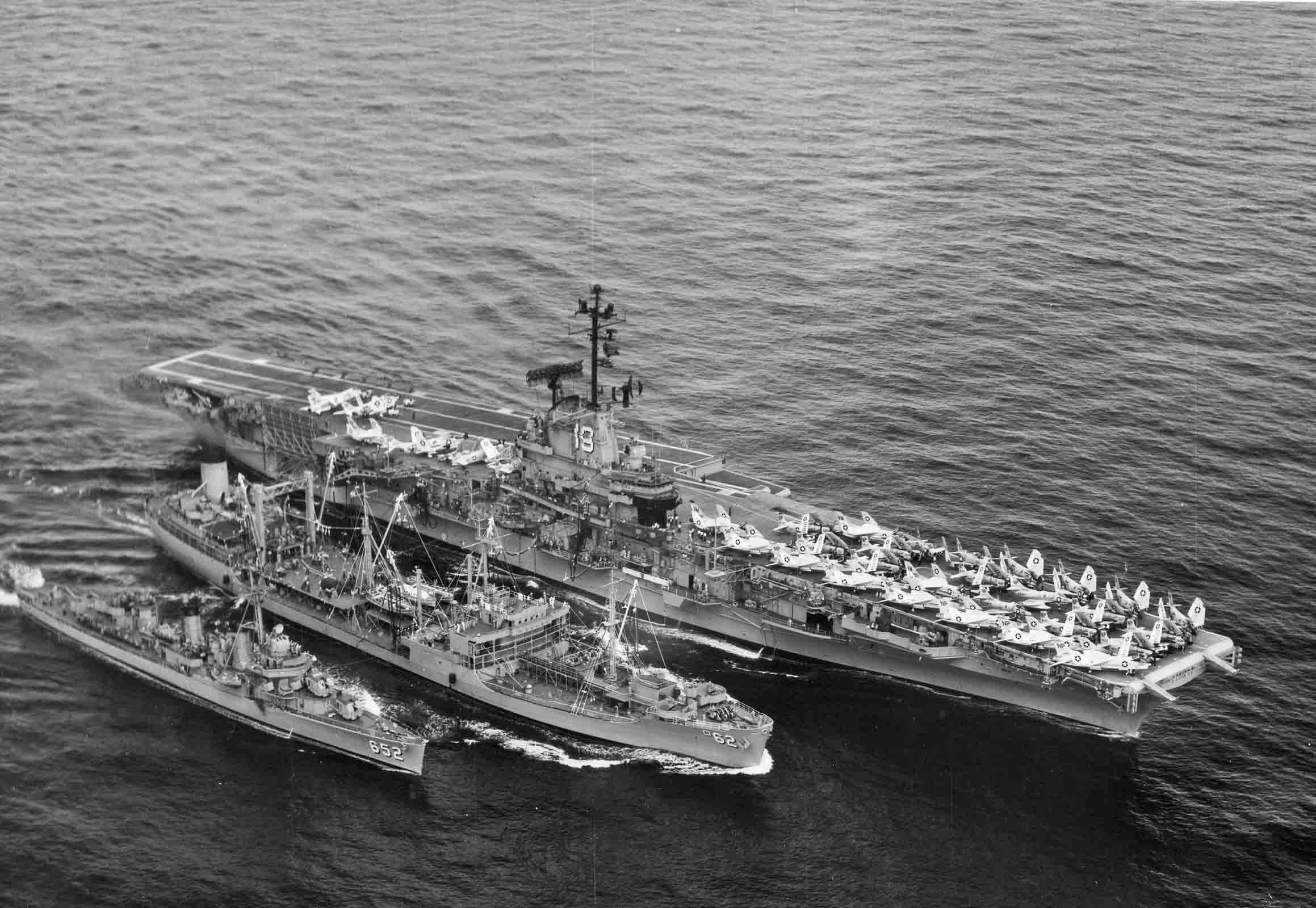 Early 1960's USS Hancock CV-19 Press Photos - MILITARY SHIPS AND ...